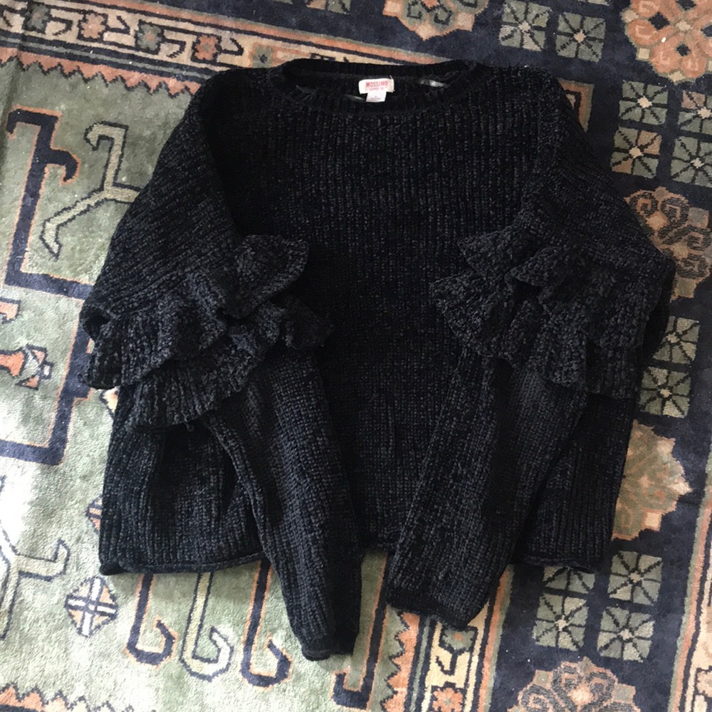 Target Ruffle Sleeve Sweater